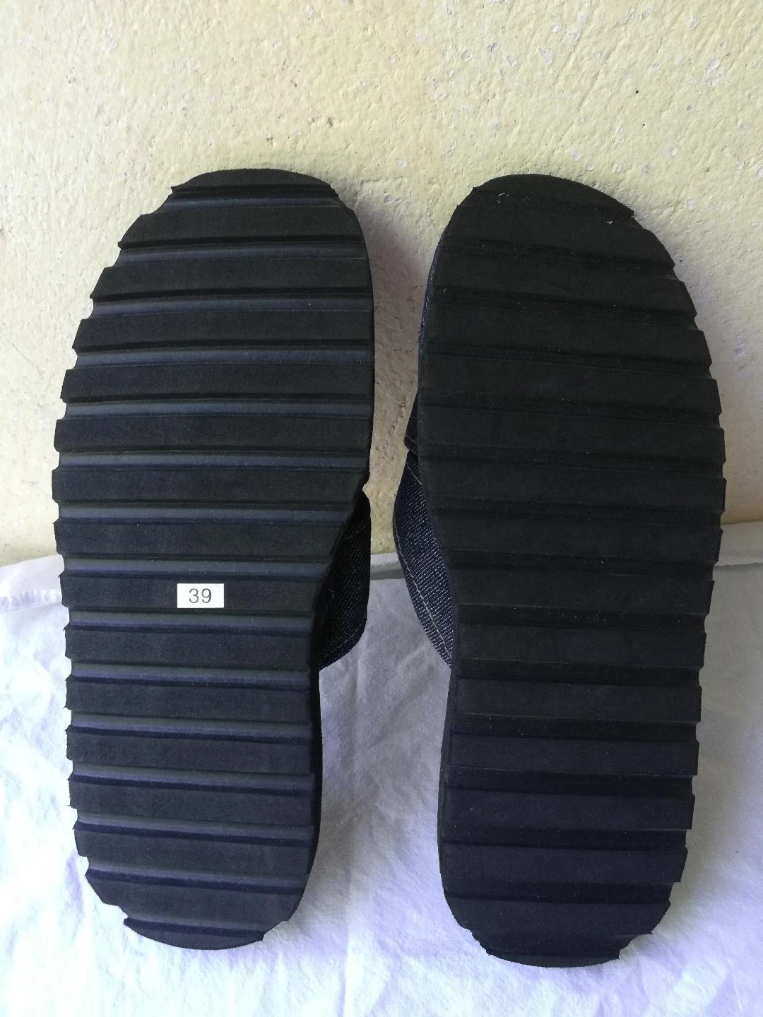 Par de mulas (también se pueden usar como pantuflas) de mezclilla talla 39-nueva – photo 6